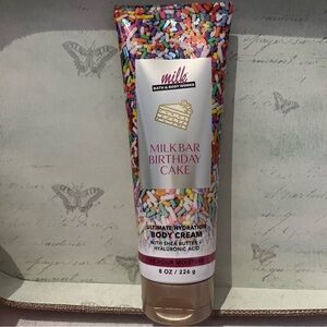 Bath & Body Works & Milk Collab Full Size Body Cream
